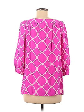 Alice & Trixie 3/4 Sleeve Silk Top (view 2)