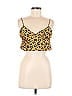 4SI3NNA 100% Polyester Yellow Sleeveless Blouse Size M - photo 1