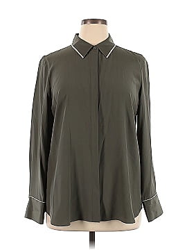 Lafayette 148 New York Long Sleeve Blouse (view 1)