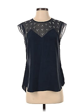 Rebecca Taylor Sleeveless Silk Top (view 1)