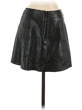 Reformation Faux Leather Skirt (view 2)
