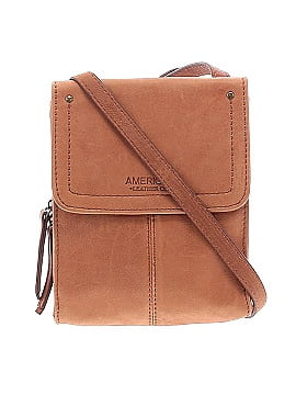 American Leather Co Leather Crossbody Bag (view 1)