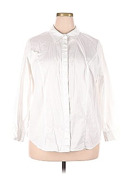 Belle By Kim Gravel Long Sleeve Button-Down Shirt (view 1)