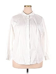Belle By Kim Gravel Long Sleeve Button Down Shirt