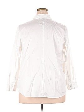 Belle By Kim Gravel Long Sleeve Button-Down Shirt (view 2)