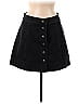 Madewell Solid Black Denim Skirt Size 6 - photo 1