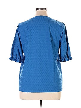 Ann Taylor LOFT Outlet Short Sleeve Blouse (view 2)