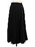 Zara Solid Black Casual Skirt Size XS - photo 1