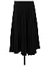 Zara Solid Black Casual Skirt Size XS - photo 2