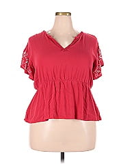 Maurices Short Sleeve Blouse
