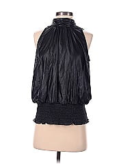 Tracy Reese Faux Leather Top
