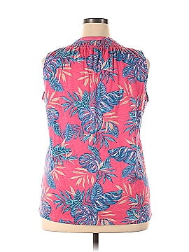 Caribbean Joe Sleeveless Blouse (view 2)