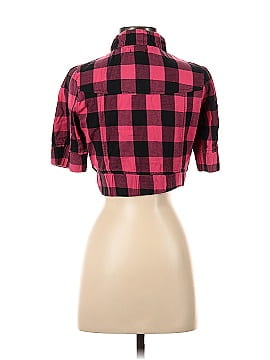 Wet Seal Short Sleeve Blouse (view 2)