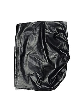 Zara Faux Leather Skirt (view 1)