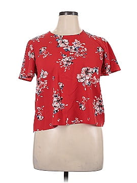 Rewind Short Sleeve Blouse (view 1)