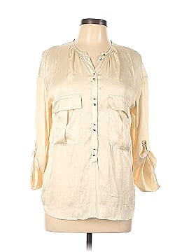 Zara Basic 3/4 Sleeve Blouse (view 1)