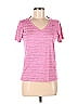 Nike 100% Polyester Pink Short Sleeve T-Shirt Size M - photo 1