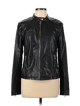 Guess Faux Leather Jacket (view 1)