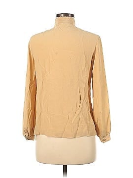 SHANGAIGE 3/4 Sleeve Silk Top (view 2)