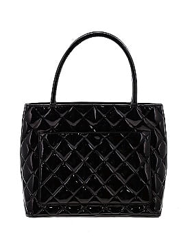Chanel Vintage Patent Quilted Medallion Tote Bag (view 2)