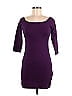 Forever 21 Solid Purple Casual Dress Size M - photo 1