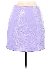 River Island Faux Leather Skirt