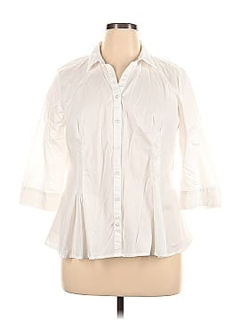 Dana Buchman Long Sleeve Button-Down Shirt (view 1)