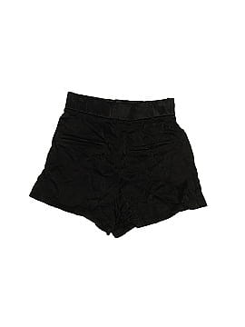 Zara Faux Leather Shorts (view 2)