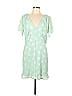 Abercrombie & Fitch 100% Polyester Green Cocktail Dress Size L - photo 1