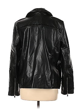 Ett:Twa Faux Leather Jacket (view 2)