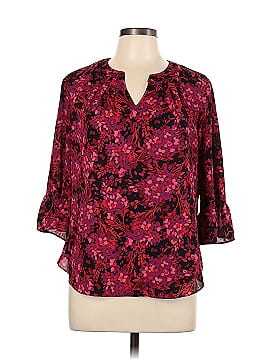 Roz & Ali 3/4 Sleeve Blouse (view 1)