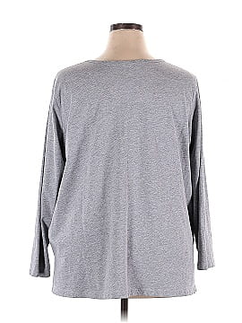 Woman Within Long Sleeve Henley (view 2)
