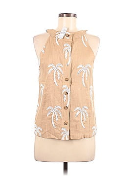 Ann Taylor Sleeveless Button-Down Shirt (view 1)