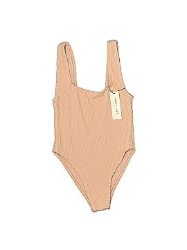 TAN + LINES Bodysuit (view 1)