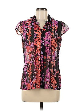 Worthington Short Sleeve Blouse (view 1)