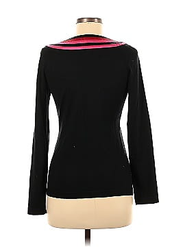 INC International Concepts Long Sleeve Silk Top (view 2)