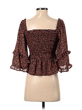 Love & Piece 3/4 Sleeve Blouse (view 2)