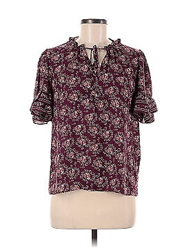 Max Studio Short Sleeve Blouse (view 1)