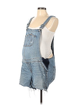Old Navy - Maternity Overall Shorts (view 1)