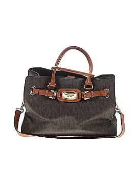 MICHAEL Michael Kors Leather Satchel (view 1)