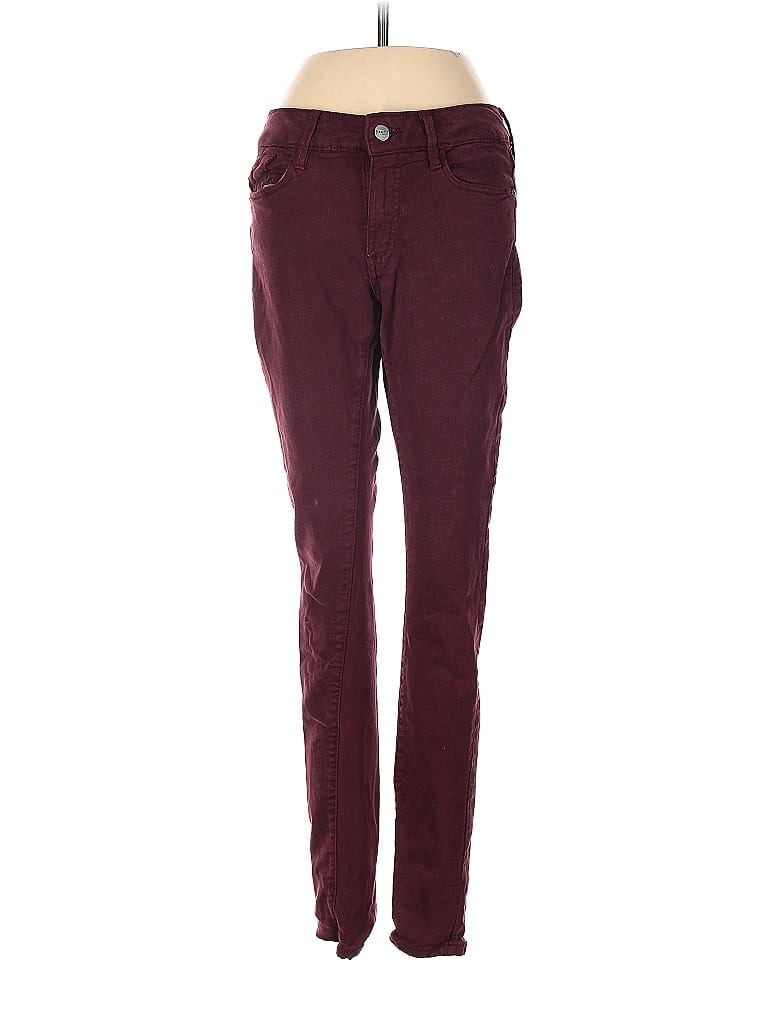 Pre-owned Buffalo By David Bitton Casual Pants In Burgundy