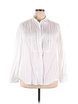 Lane Bryant Long Sleeve Button-Down Shirt (view 1)