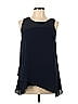 By & By 100% Polyester Blue Sleeveless Blouse Size L - photo 1