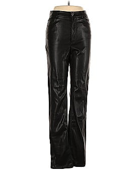 Zara Faux Leather Pants (view 1)