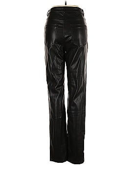 Zara Faux Leather Pants (view 2)