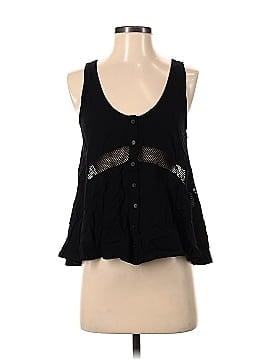 Knot Sisters Sleeveless Button-Down Shirt (view 1)