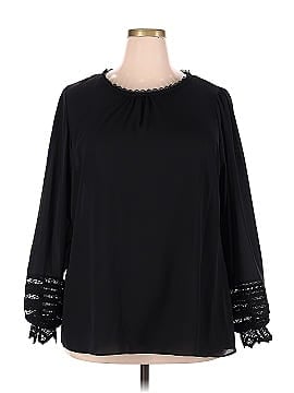 City Chic Long Sleeve Blouse (view 1)