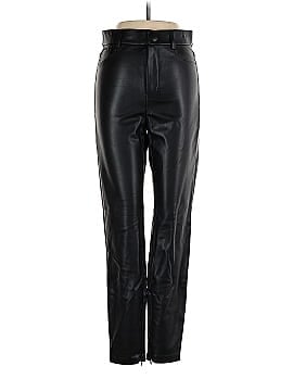 Zara Faux Leather Pants (view 1)