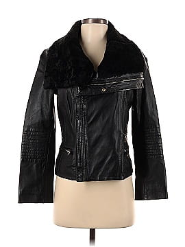 Badgley Mischka Leather Jacket (view 1)
