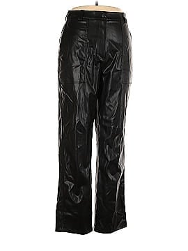 CALVIN KLEIN JEANS Faux Leather Pants (view 1)